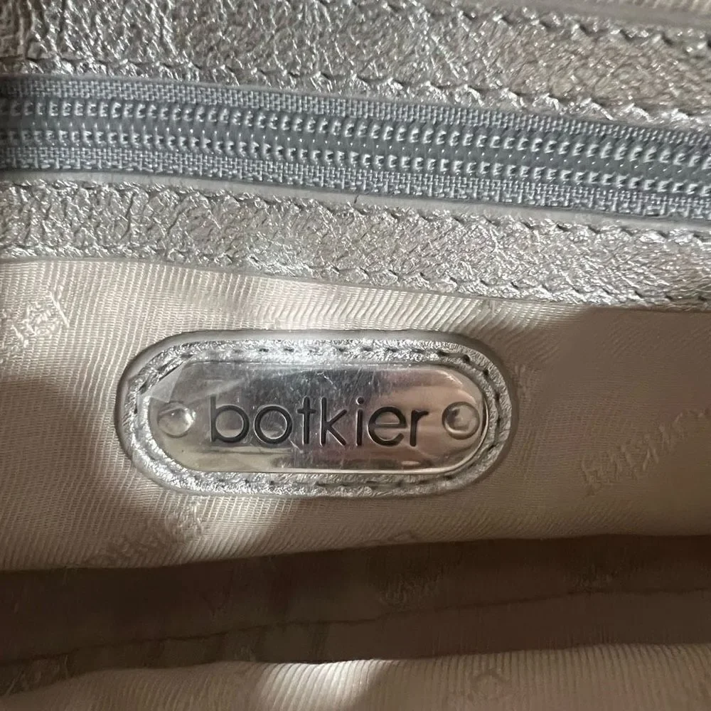 Boktier Silver Evening Clutch